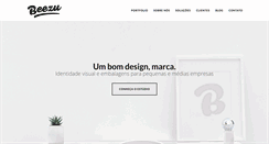 Desktop Screenshot of beezu.com.br